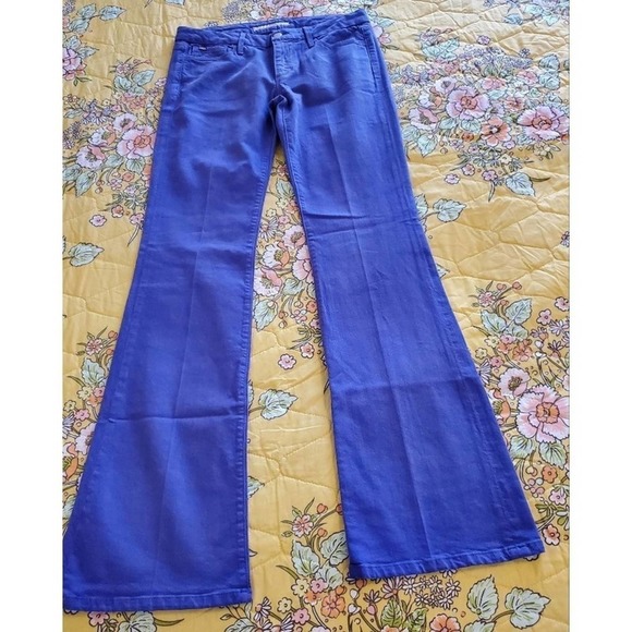 Joe's jeans the‎ Visionaire boho chic high rise bootcut flare Eel Purple size 27 - Picture 2 of 15